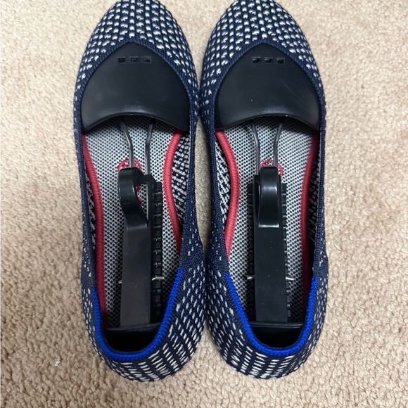Rothy's Shoes - Stylish Blue and Black Loafers